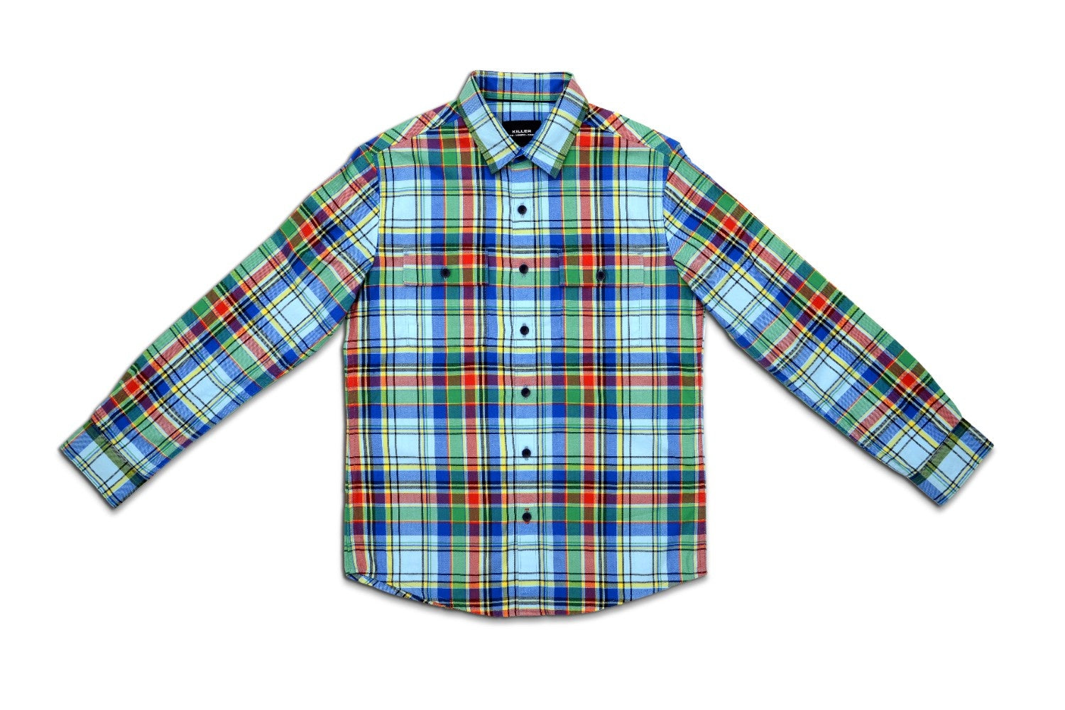Junior Killer Blue Slim Fit Shirts