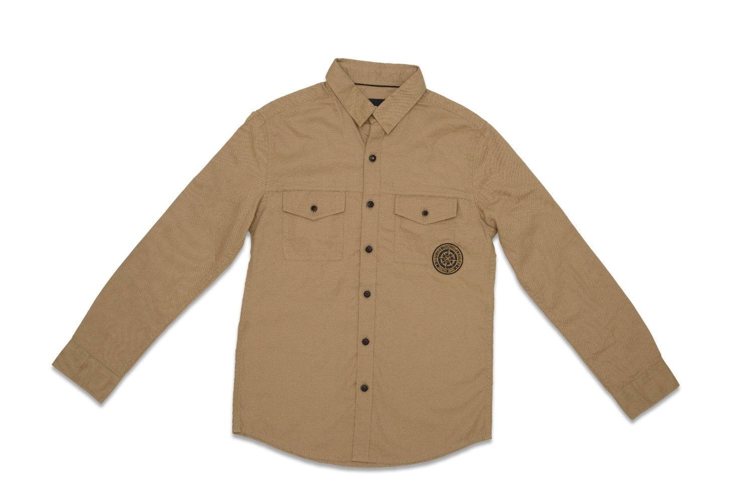 Junior Killer Brown Slim Fit Shirts
