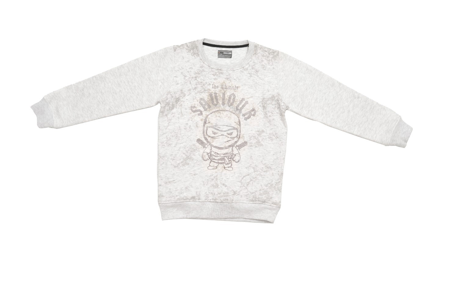 Junior Killer Grey Melange Sweat Shirts