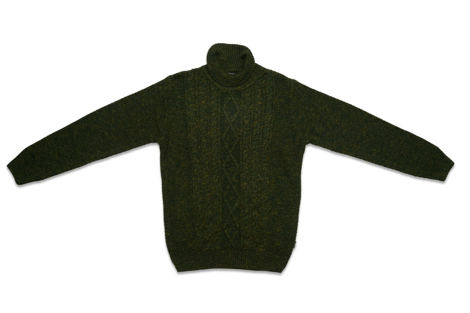 Junior Killer Dark Green High Neck Sweaters
