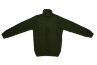 Junior Killer Dark Green High Neck Sweaters