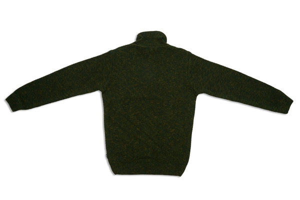 Junior Killer Dark Green High Neck Sweaters