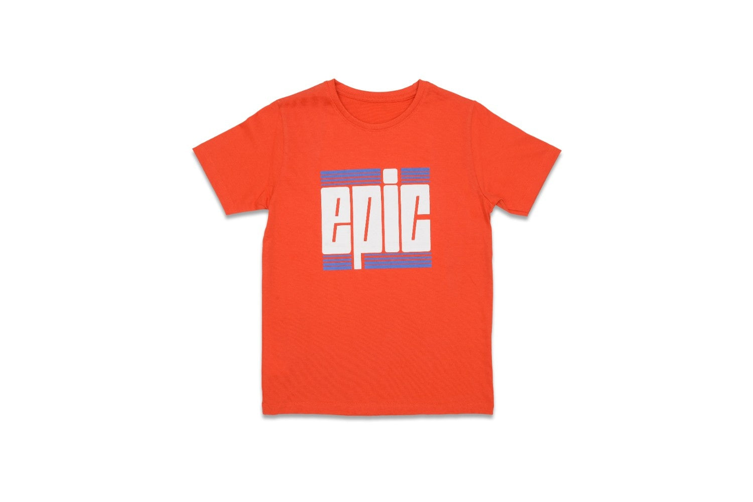 Junior Killer Orange/Sky Slim Fit Printed T-Shirts