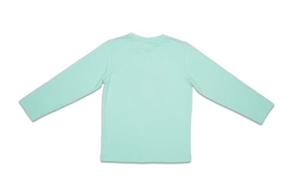 Junior Killer Mint Green Full Sleeve Printed T-Shirts
