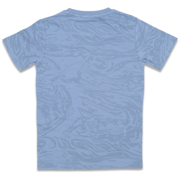 Junior Killer Blue Slim Fit Printed T-Shirts