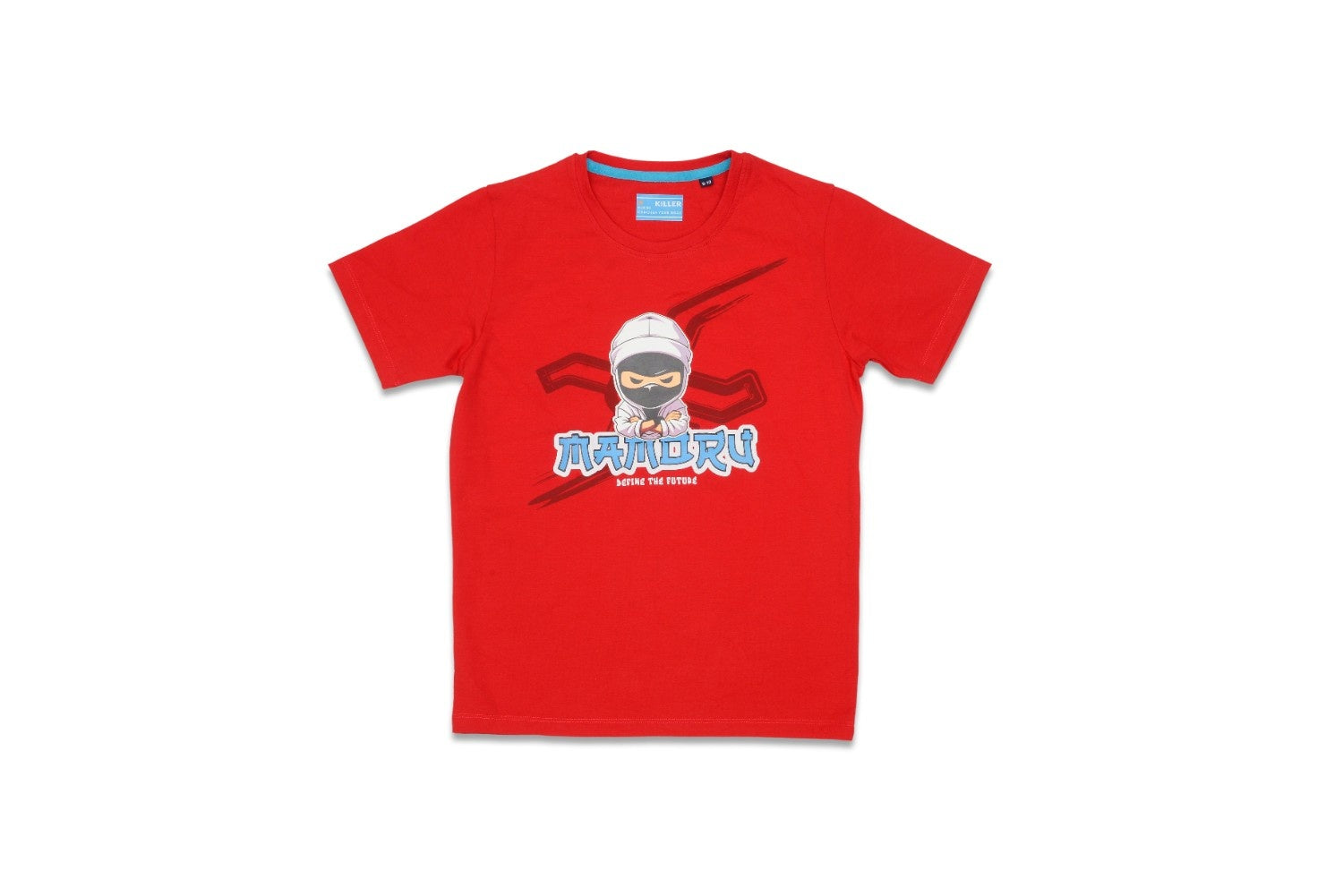 Junior Killer Red Slim Fit Printed T-Shirts