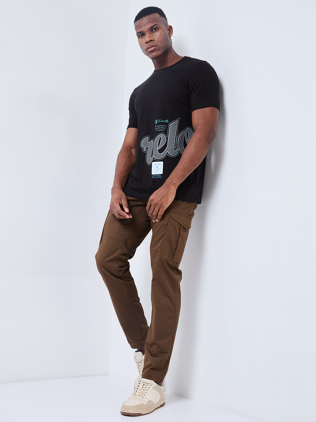 Killer Men Brown Solid Cargo