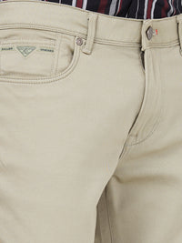 Killer Men Light Green Ankle Fit Pants