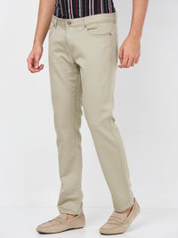 Killer Men Light Green Ankle Fit Pants