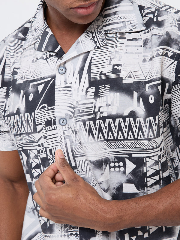 Killer Men Printed Half Sleeve Regular Fit Shirts
