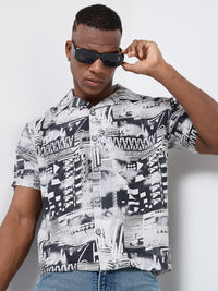 Killer Men Printed Half Sleeve Regular Fit Shirts