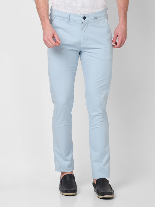 Killer Men Light Blue Slim Fit Trousers