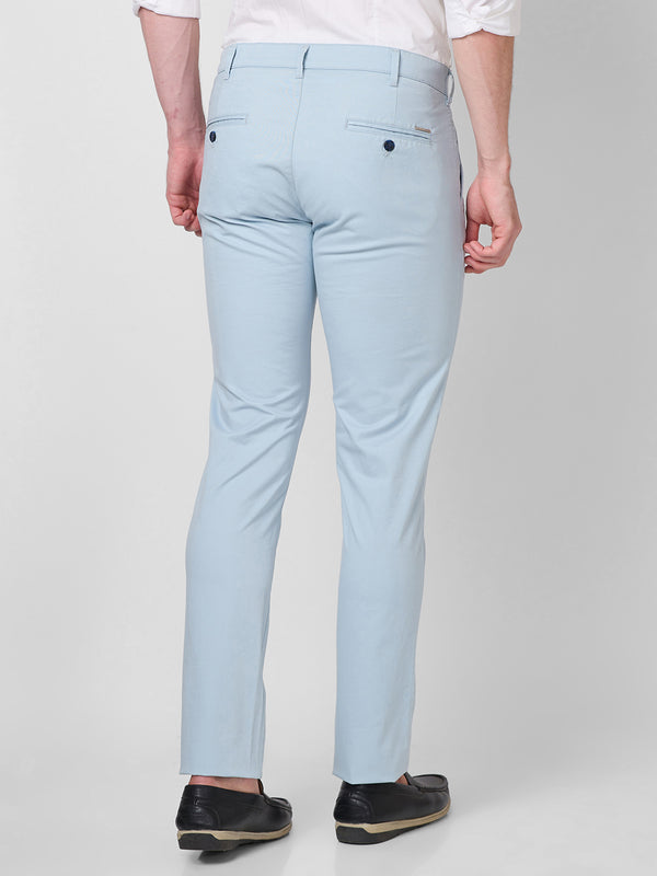 Killer Men Light Blue Slim Fit Trousers