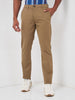 Killer Men Dark Khaki Ankle Fit Trousers
