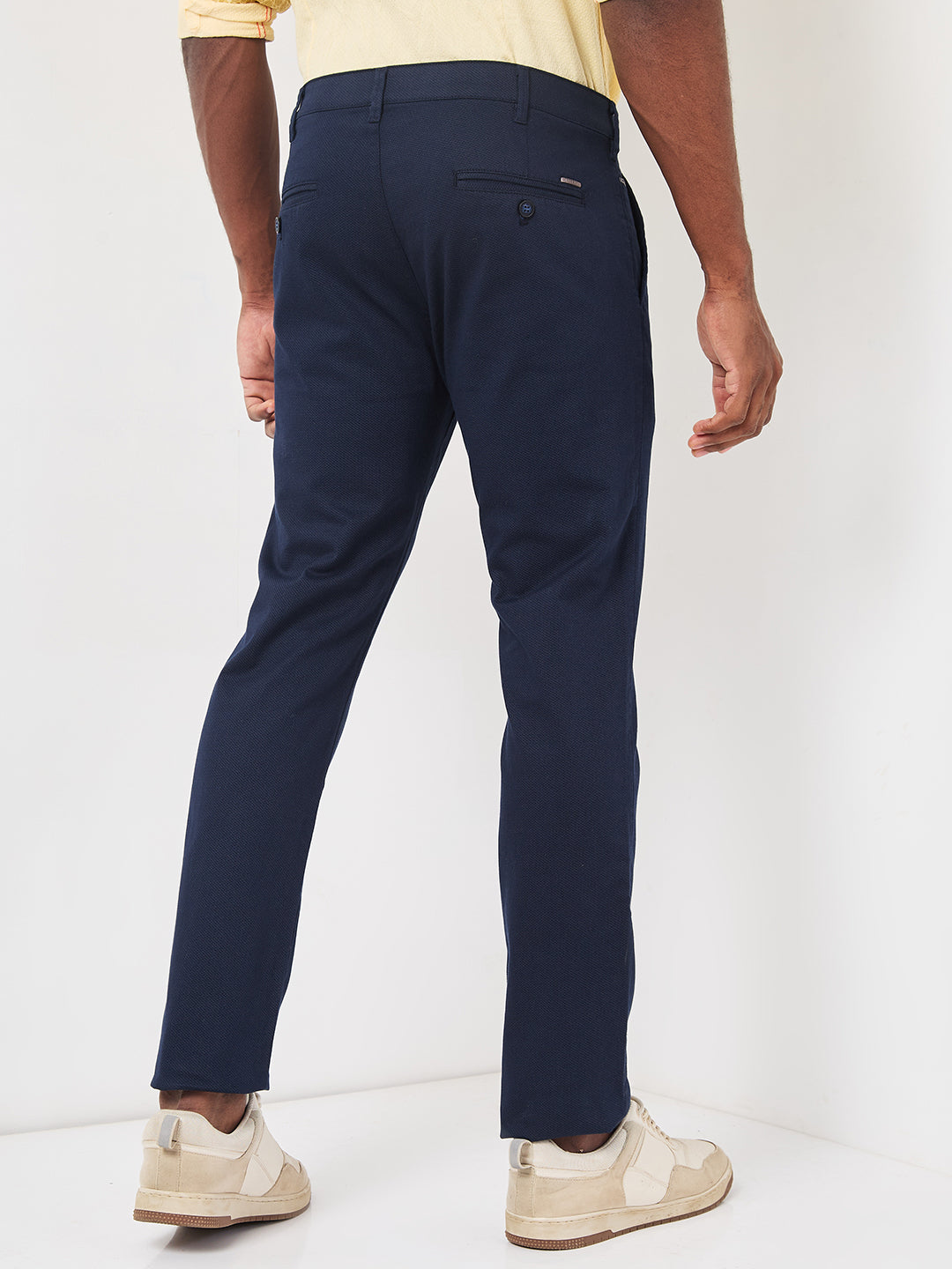 Killer Men Navy Straight Fit Trousers