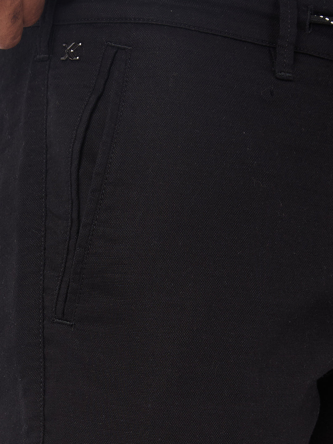 Killer Men Balck Slim Fit Trousers