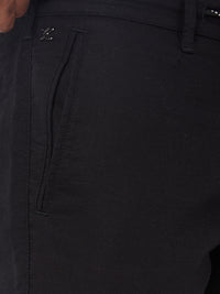 Killer Men Balck Slim Fit Trousers
