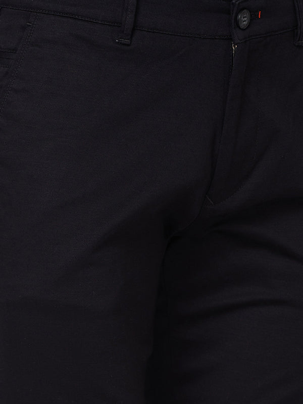Killer Men Balck Slim Fit Trousers