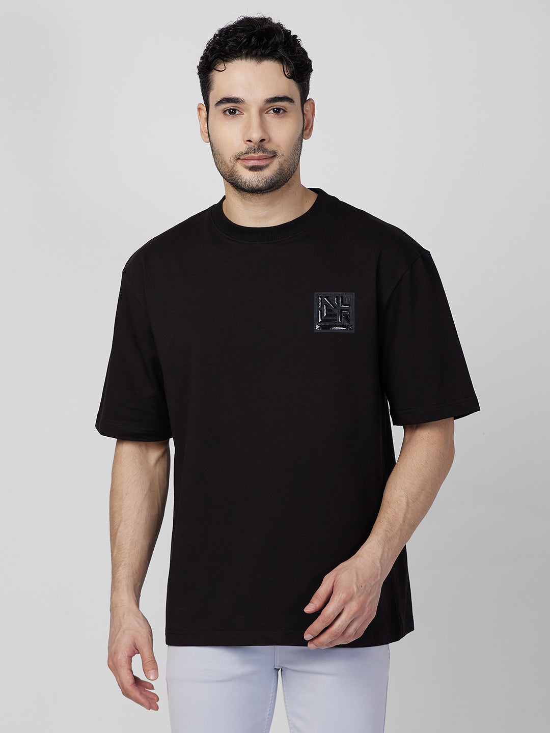 Killer Men Black Printed Slim Fit T-Shirt