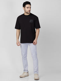 Killer Men Black Printed Slim Fit T-Shirt