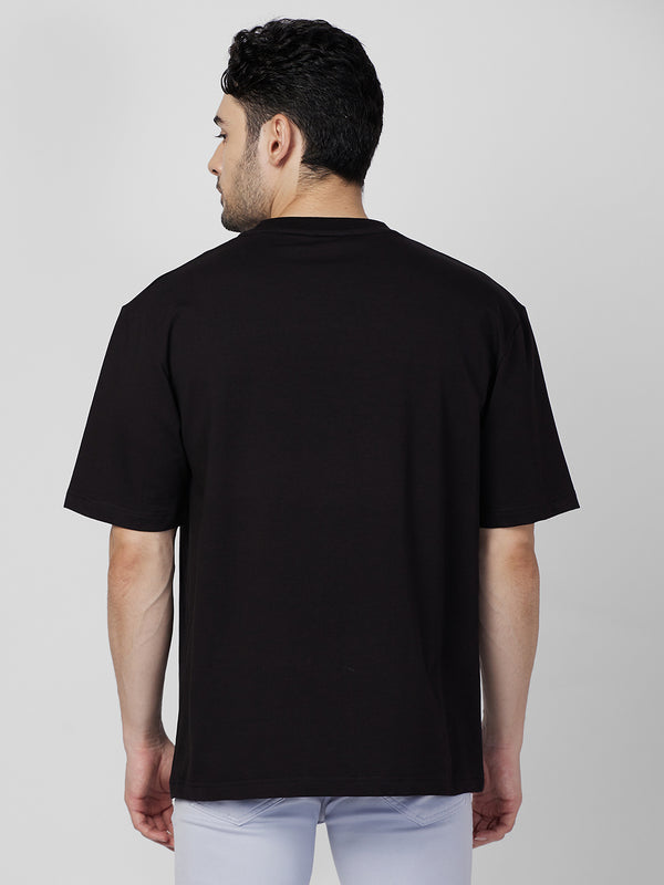 Killer Men Black Printed Slim Fit T-Shirt