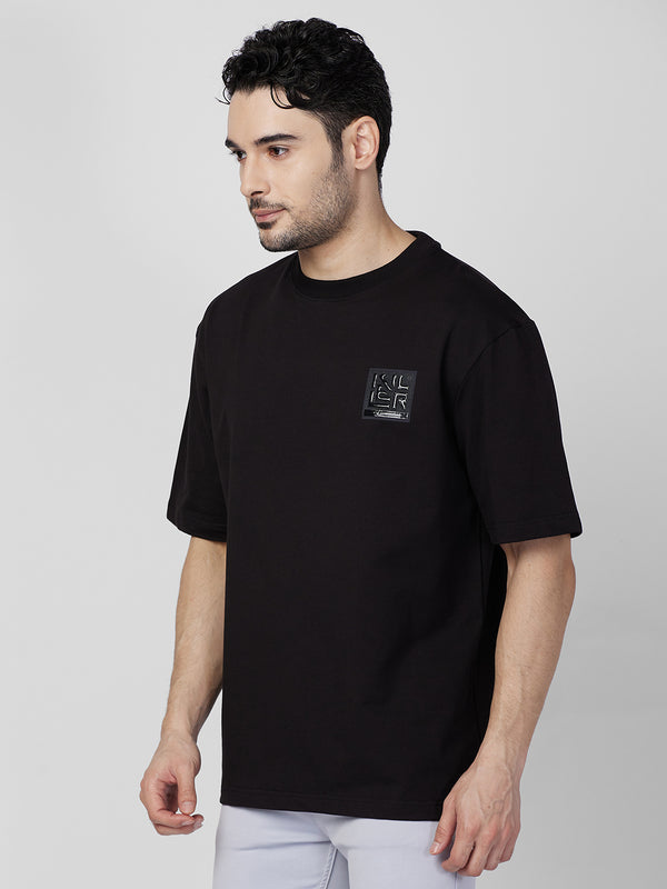 Killer Men Black Printed Slim Fit T-Shirt