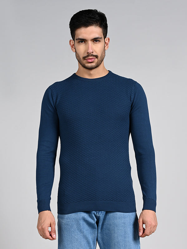 Killer Men Blue Flat Knits