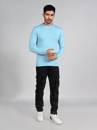 Killer Men Light Blue Flat Knits