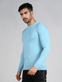 Killer Men Light Blue Flat Knits