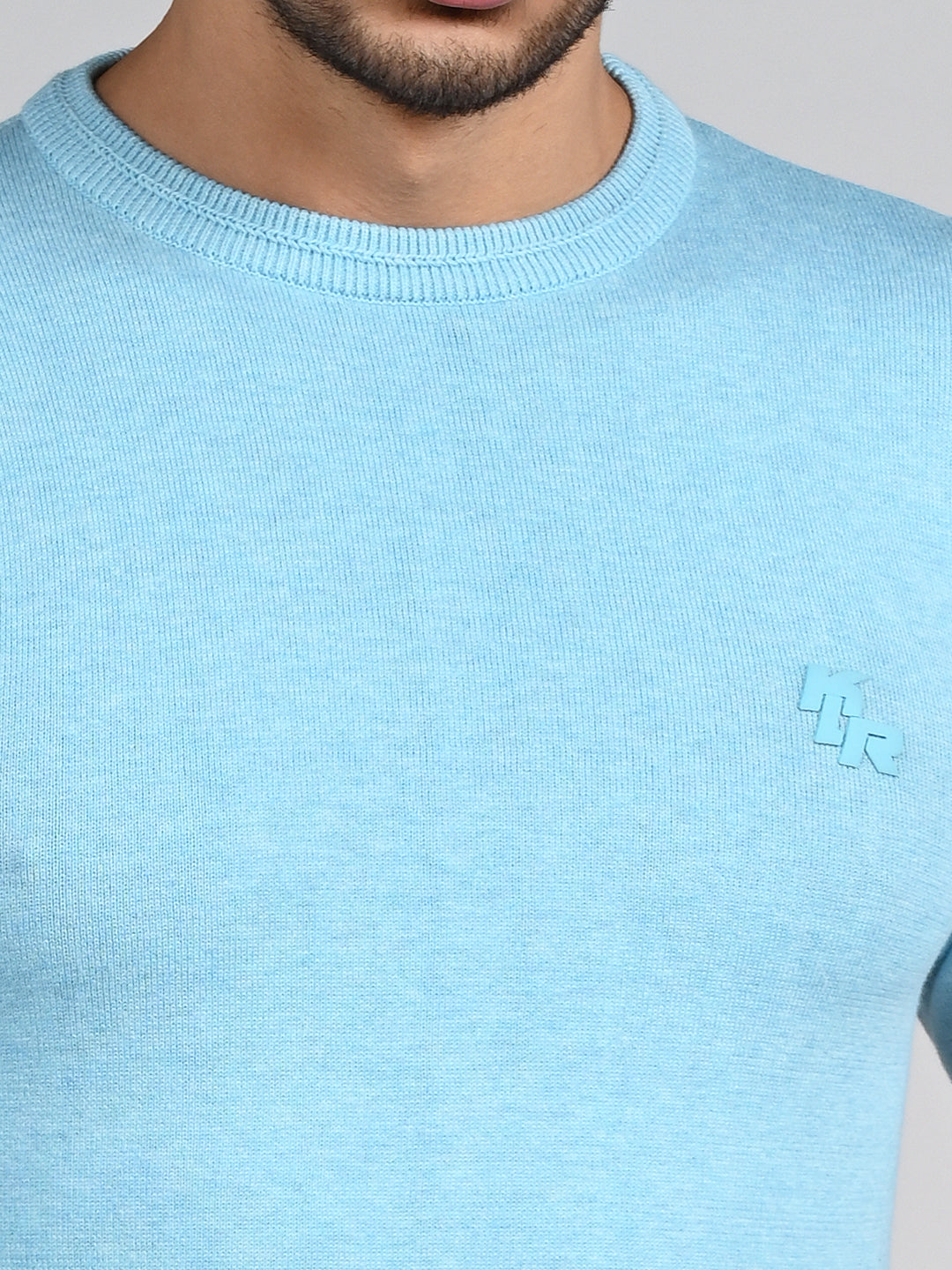 Killer Men Light Blue Flat Knits