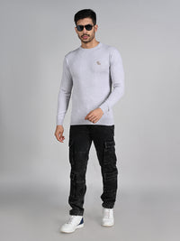 Killer Men Light Grey Flat Knits