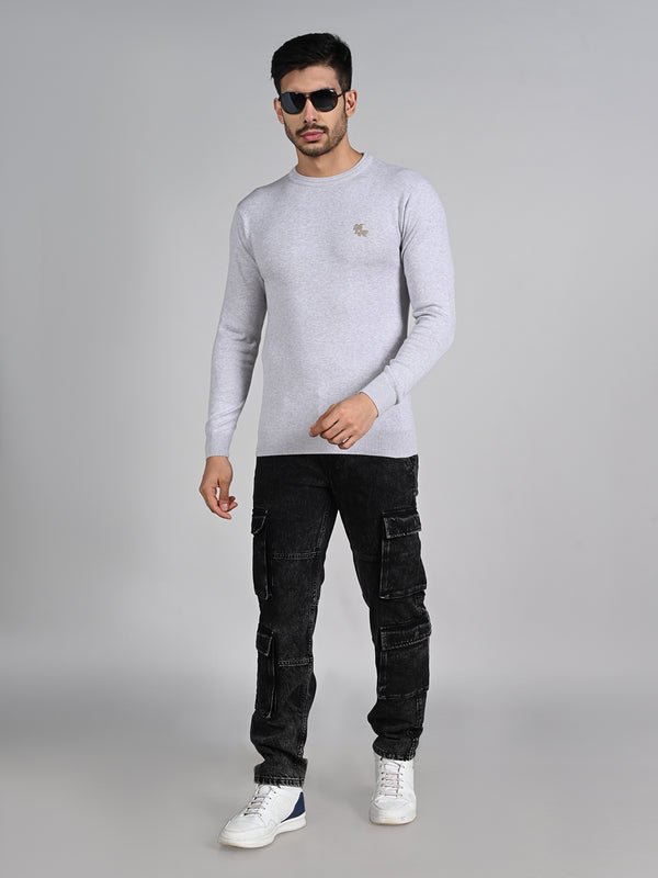 Killer Men Light Grey Flat Knits