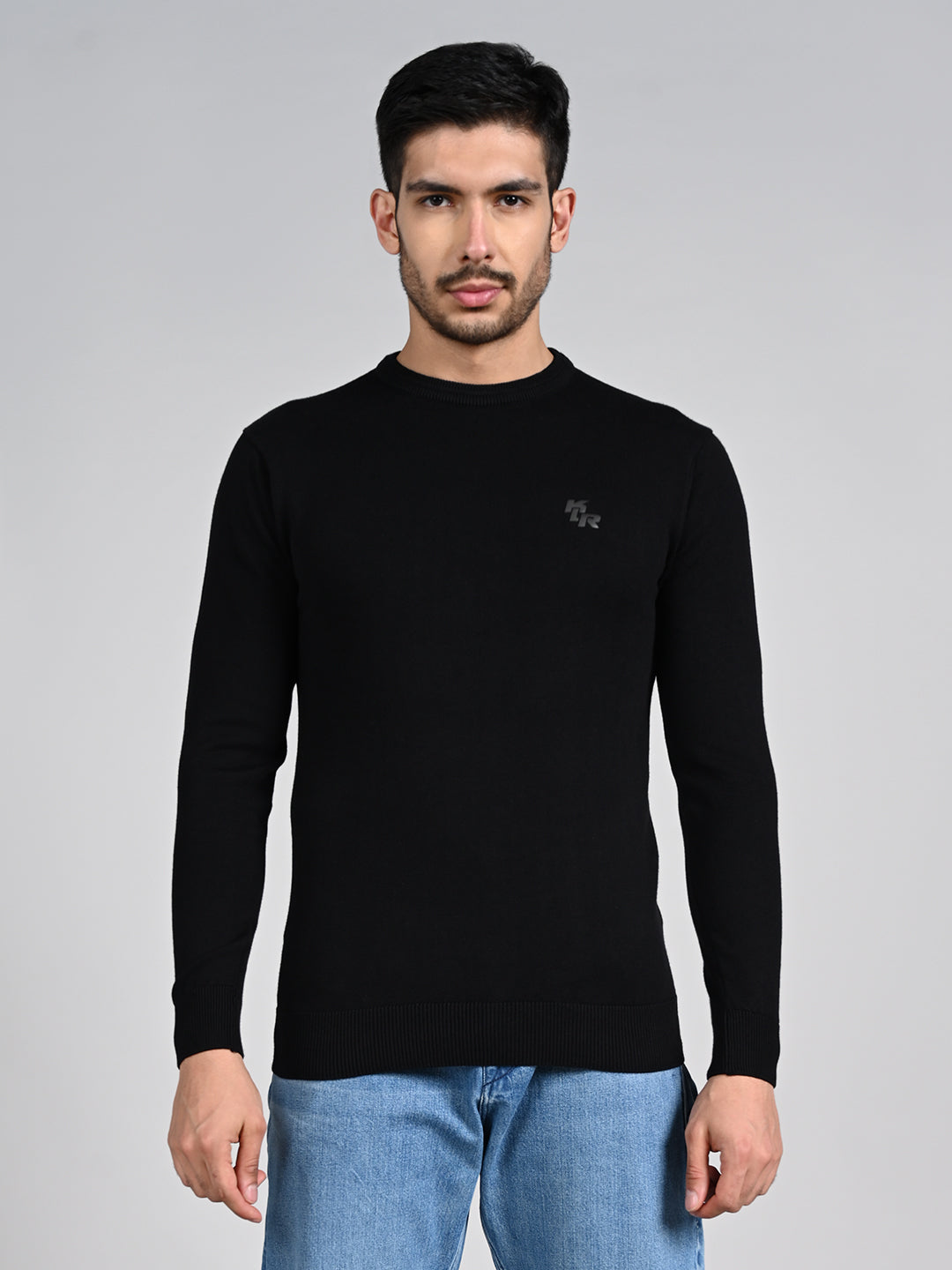 Killer Men Black Flat Knits