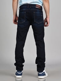 Killer Men Dark Blue Solid Slim Fit Jeans