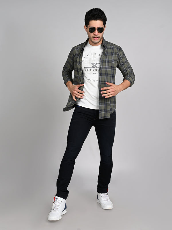 Killer Men Dark Blue Solid Slim Fit Jeans