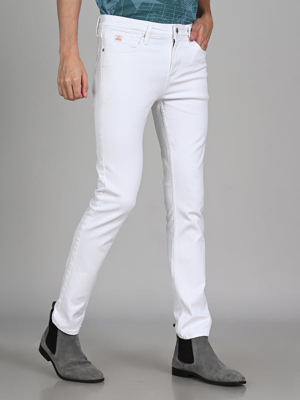 Killer Men White Slim Fit Jeans