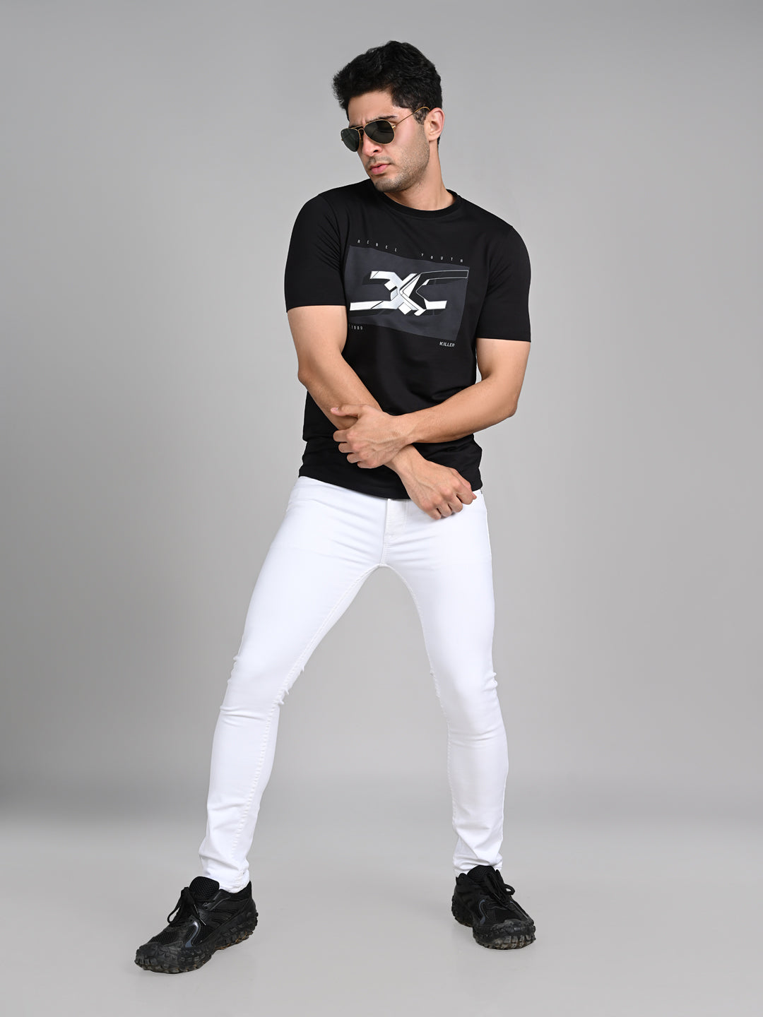 Killer Men White Slim Fit Jeans