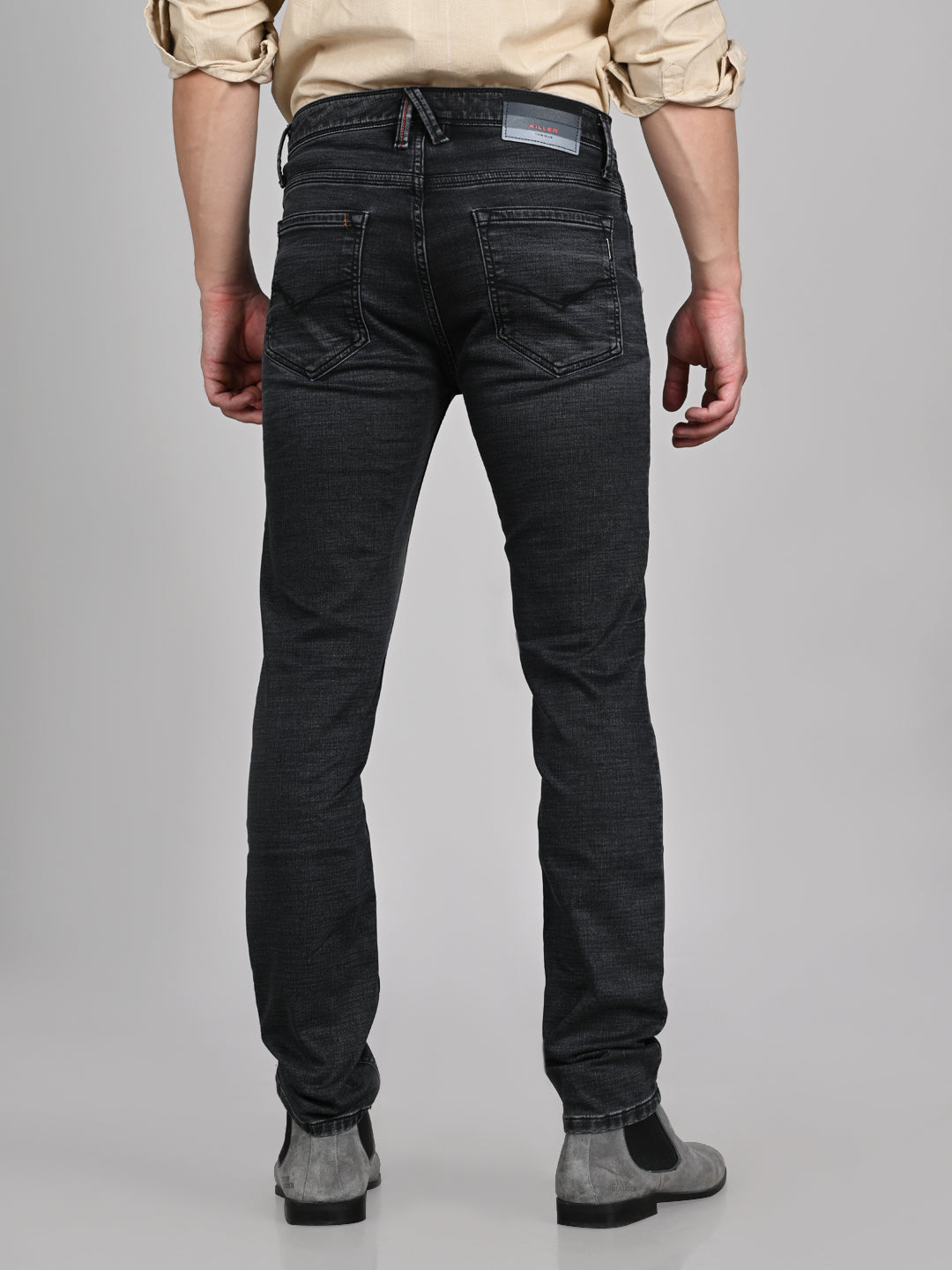 Killer Men Black Slim Fit Jeans