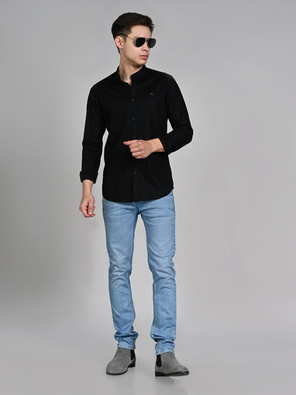 Killer Men Light Blue Solid Slim Fit Jeans