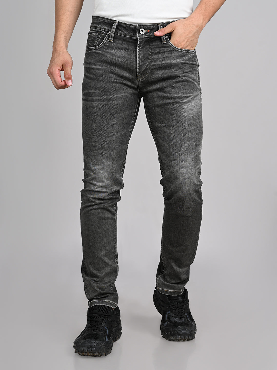 Killer Men Green Solid Slim Fit Jeans
