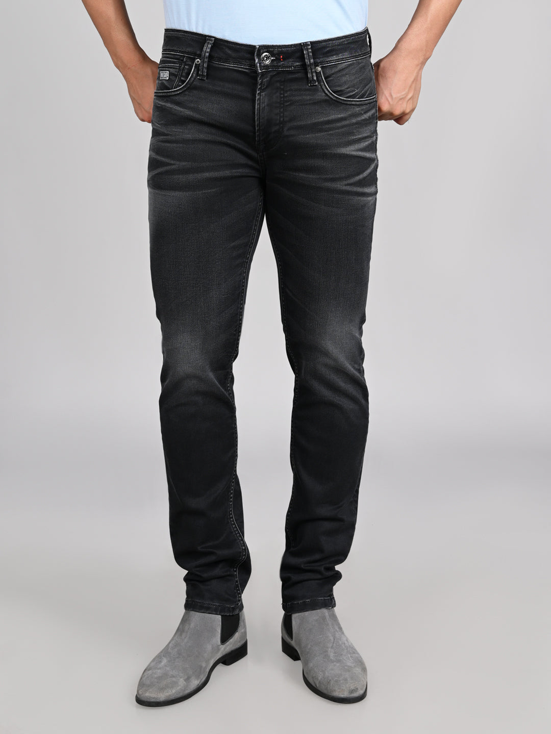 Killer Men Black Slim Fit Jeans