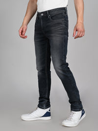 Killer Men Grey Solid Slim Fit Jeans