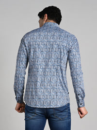 Killer Men Green Printed Slim Fit Shirts