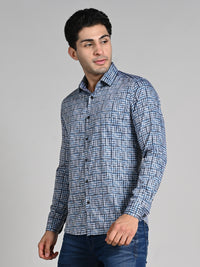 Killer Men Green Printed Slim Fit Shirts