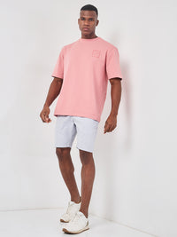 Killer Men Light Blue Solid Shorts