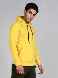 Killer Men Yellow Hooded Sweat Shirts