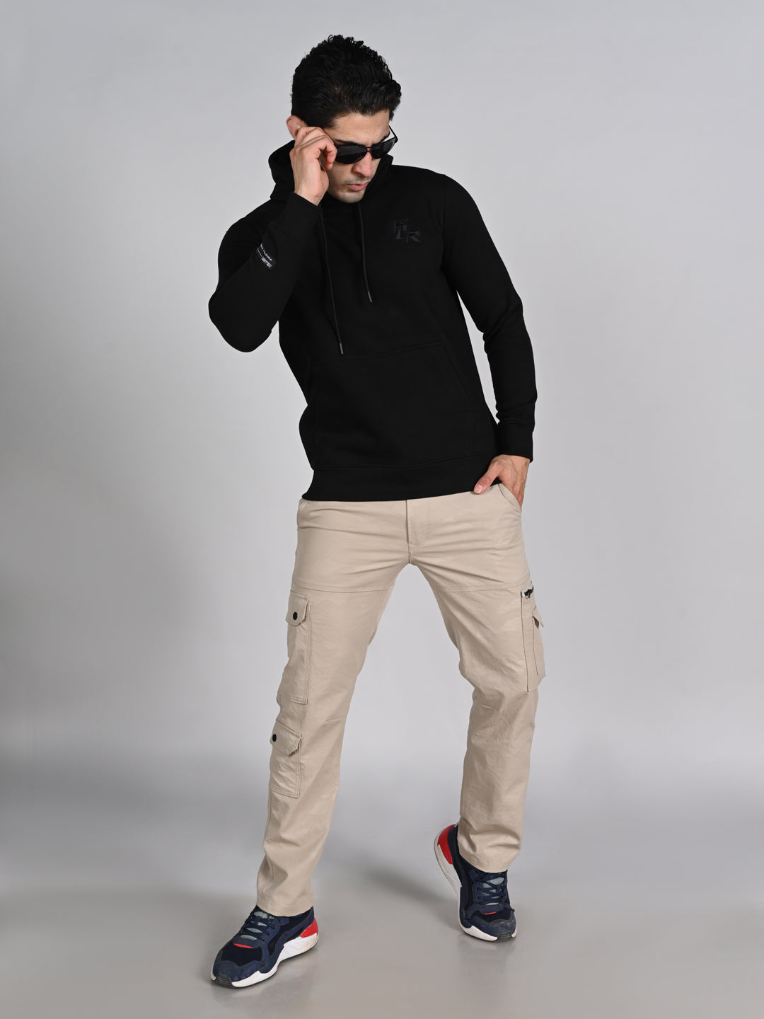 Killer Men Black Hooded Sweat Shirts