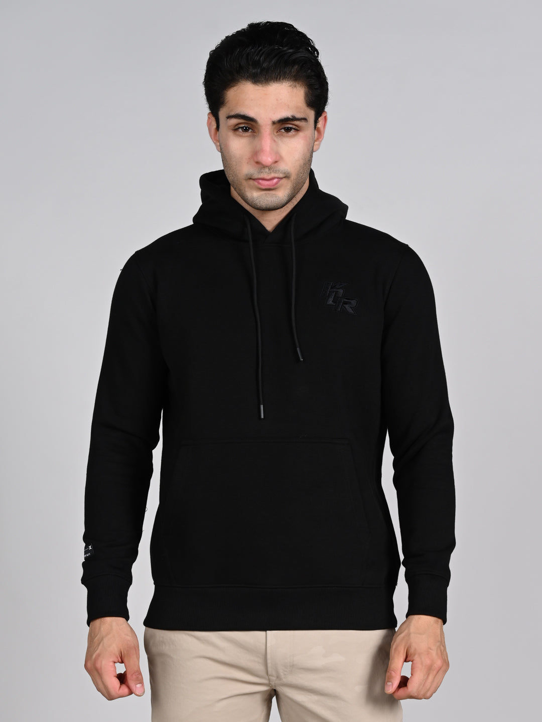 Killer Men Black Hooded Sweat Shirts