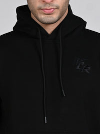 Killer Men Black Hooded Sweat Shirts