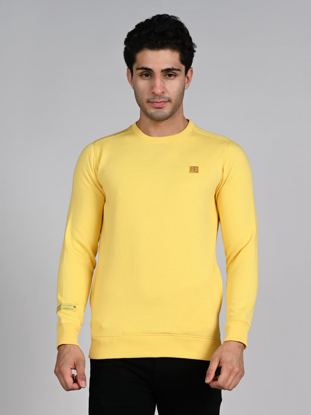 Killer Men Yellow Sweat Shirts